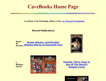 Tablet Screenshot of cavebooks.com